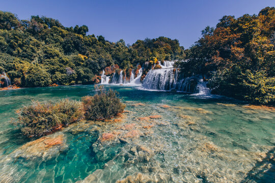 Krka national park in Croatia © sanzios