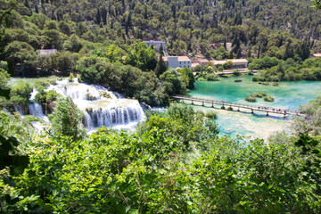 Krka national park in Croatia