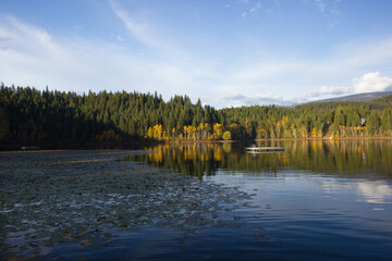 Beautifull fall day in Clearwater, British Columbia (Canada)