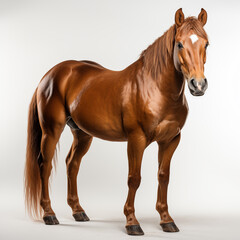 Obraz premium horse isolated on white