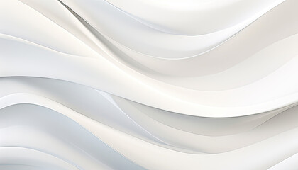 Obraz premium Weißer Hintergrund mit Wellen