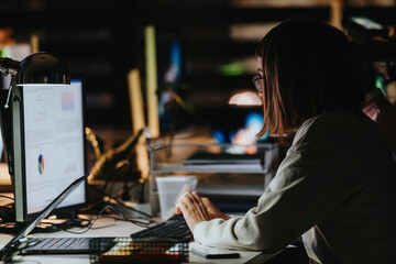 Late Night Collaboration for Business Success