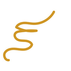 Colourful Lines scribble doodle vector 