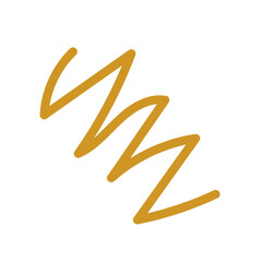 Colourful Lines scribble doodle vector 