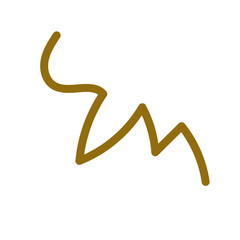 Colourful Lines scribble doodle vector 