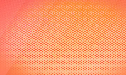 Orange dots background. Empty abstract backdrop with copy space, Best suitable for online Ads, poster, banner, sale, party, ppt and various design works