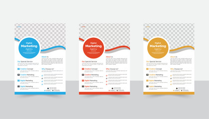 Creative professional a4 flyer, flyer template layout design, business flyer, Business brochure flyer design layout template, corporate banners and leaflets