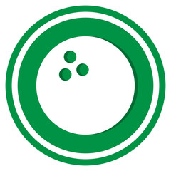 bowling ball icon