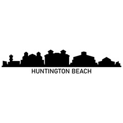 Fototapeta premium Skyline Huntington Beach