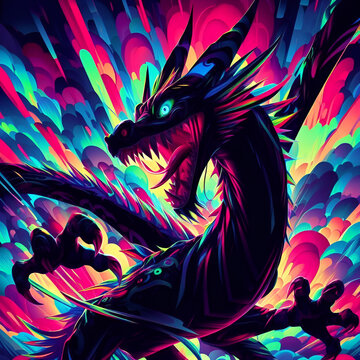 dragon cartoon design