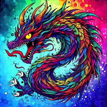 dragon cartoon design