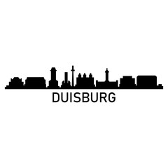 Obraz premium Duisburg skyline