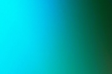 Blue green grainy color gradient background noise textured glowing vibrant cover header poster design, copy space.