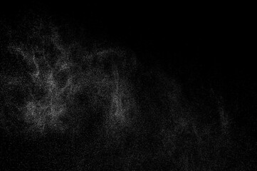 Grunge overlay texture. Abstract black background. 
