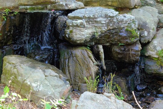 stone waterfall