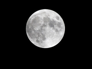 Obraz premium 2023 Chuseok Full Moon