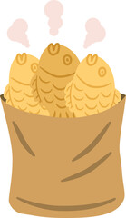 Fish bread, the eternal soul food 
of Koreans and a street food that 
has become famous around the world, 
한국인의 영원한 소울푸드이자 
세계적으로도 유명해진 길거리음식인 물고기 빵