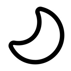 Night Mode Line UI Icon