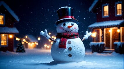 Obraz premium Snowman