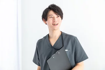 Foto op Plexiglas 笑顔の整体師　Smiling chiropractor © 健二 中村