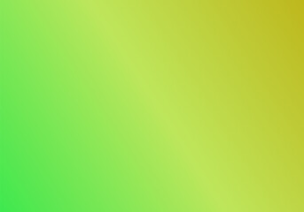 Yellow and green vector gradient background with the image of fresh green.