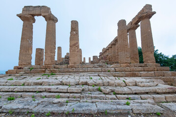 Fototapeta na wymiar Temple of Juno (Hera Lacinia) - Agrigento - Italy