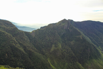 Panoramic View From Worlds End In Horton Plains National Park, Sri Lanka