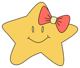 Cute Kawaii Star Sticker