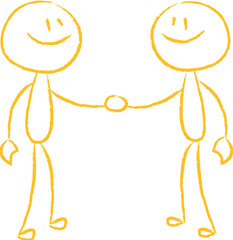 Stick Figure Chalk