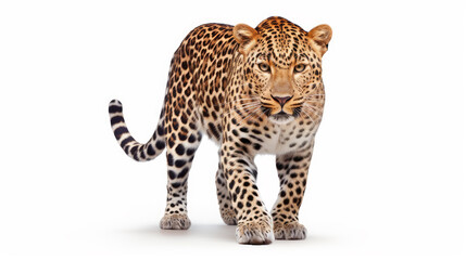 Naklejka premium Dangerous Leopard