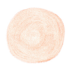 Round orange brown glittery background frame texture