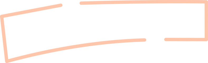 Line Textbox Aesthetic Element