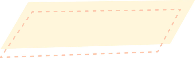 Line Textbox Aesthetic Element