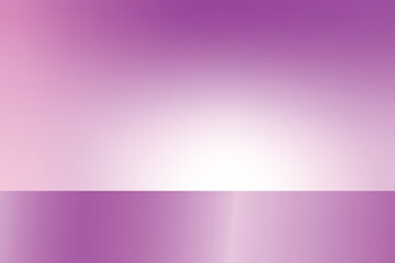 Abstract empty light purple gradient studio room background. Vector illustration