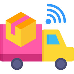 Smart Logistics Icon