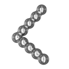 3D Rendered Chrome Geometric Objects, Metal Glossy Realism, Y2K Cosmic Technology, Cyber Stars, Atom Symbols, and Shiny Aluminum Gradient Design Elements