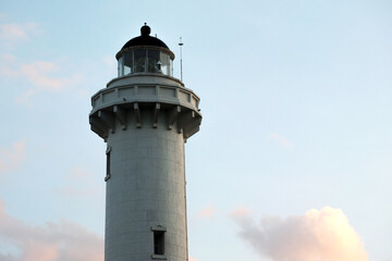 lighthouse in the evening