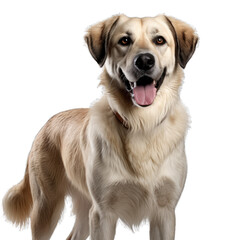 Obraz premium Anatolian shepherd dog on transparent background.