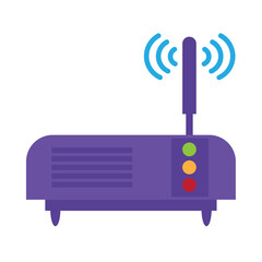 database modem illustration