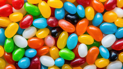 Food green jelly snack red treat sweet candies colours sugar yellow background