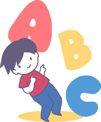 ABC Discovery Joyful Learning Vector Cartoon