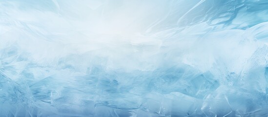Icy blue backdrop