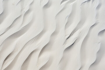 Close up of white beach sand, exterior surface material texture - Powered by Adobe
