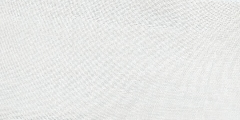 Canvas bright burlap background. Canvas white textured background