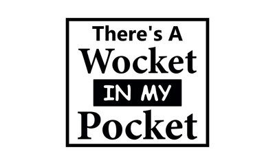 There's a Wocket in my Pocket Vector and Clip Art