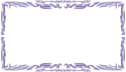 Abstract background with a purple theme frame. Perfect for wallpaper, invitation cards, envelopes, magazines, book covers.