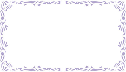 Abstract background with a purple theme frame. Perfect for wallpaper, invitation cards, envelopes, magazines, book covers.