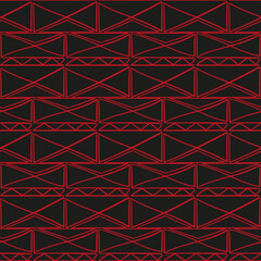 Black and red seamless abstract background