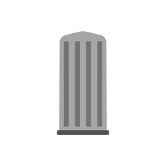 Urban tall building icon design 