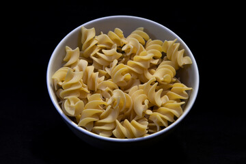 fusilli traditional Italian pasta